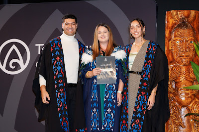 Photo from Ceremony 2 of the TWoA Tāmaki Makaurau 2025 Graduations (May 2025) held at the Mangere Arts Centre in Auckland, New Zealand on Monday, 26 May, 2025. Photo by Mike Walen / KeyImagery Photography. Copyright: © 2025 Te Wānanga o Aotearoa.