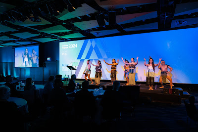 Photo from Day 1 of The Point 2024 Conference held at the Aotea Centre in Auckland, New Zealand on Tuesday, 19 November, 2024. Photography by Mike Walen / KeyImagery Photography. Copyright: © 2024 Payments NZ.