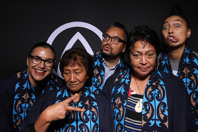 Photo from the TWoA Tainui 2018 Graduations (Ceremony 1),  held at Hamilton Boys' High School, Hamilton, New Zealand. Taken: Thursday 19 April 2018. Photo: InstaBooth by KeyImagery. Copyright: © Te Wananga o Aotearoa.
