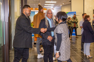 Photo from the 2022 Hamilton City Council Welcoming Week Launch held in the Reception Lounge at Hamilton City Council, Hamilton, Waikato, New Zealand. Taken: Friday, 9 September, 2022. Photography: Paul Melton for KeyImagery Photography. Copyright: © Hamilton City Council.