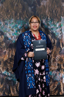Photo from the TWoA Tāmaki Makaurau 2023 Graduations (Ceremony 1 @ 10am), held at the Due Drop Events Centre, Manukau, Auckland, New Zealand on Wednesday, 7 June, 2023. Photo: Mike Walen / KeyImagery Photography. Copyright: © Te Wānanga o Aotearoa.