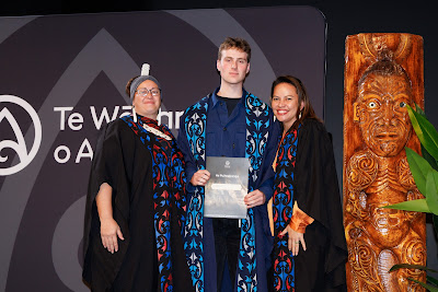 Photo from Ceremony 2 of the TWoA Tāmaki Makaurau 2025 Graduations (May 2025) held at the Mangere Arts Centre in Auckland, New Zealand on Monday, 26 May, 2025. Photo by Mike Walen / KeyImagery Photography. Copyright: © 2025 Te Wānanga o Aotearoa.