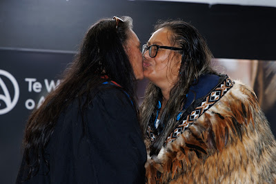 Photo from the TWoA Te Tai Tokerau (Kaitaia) 2025 Graduation held at Te Kura Kaupapa Maori o Pukemiro in Kaitaia, Northland, New Zealand on Monday, 14 April, 2025. Photo by Mike Walen / KeyImagery Photography. Copyright: © 2025 Te Wānanga o Aotearoa.