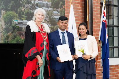 Photo from the HCC NZ Citizenship Ceremony 2 (Afternoon) held at The Atrium, Wintec/Te Pukenga, Hamilton, Waikato, New Zealand at 3:30pm on Monday, 11 March, 2024. Photo: Mike Walen / KeyImagery Photography. Copyright: © Hamilton City Council.