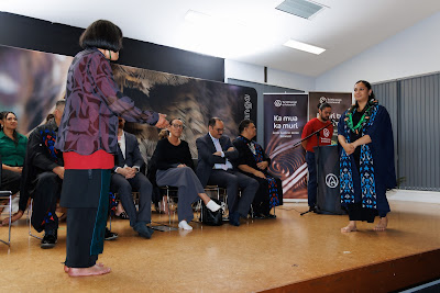 Photo from the TWoA Te Tai Tokerau (Kaitaia) 2025 Graduation held at Te Kura Kaupapa Maori o Pukemiro in Kaitaia, Northland, New Zealand on Monday, 14 April, 2025. Photo by Mike Walen / KeyImagery Photography. Copyright: © 2025 Te Wānanga o Aotearoa.