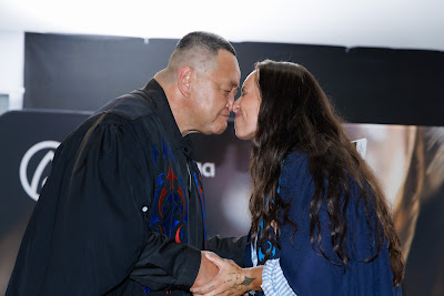 Photo from the TWoA Te Tai Tokerau (Kaitaia) 2025 Graduation held at Te Kura Kaupapa Maori o Pukemiro in Kaitaia, Northland, New Zealand on Monday, 14 April, 2025. Photo by Mike Walen / KeyImagery Photography. Copyright: © 2025 Te Wānanga o Aotearoa.