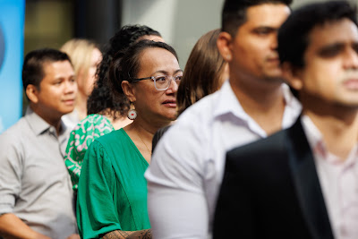 Photo from the HCC NZ Citizenship Ceremony 2 (Afternoon) held at The Atrium, Wintec/Te Pukenga, Hamilton, Waikato, New Zealand at 3:30pm on Monday, 11 March, 2024. Photo: Mike Walen / KeyImagery Photography. Copyright: © Hamilton City Council.