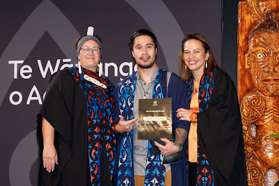 Photo from Ceremony 2 of the TWoA Tāmaki Makaurau 2025 Graduations (May 2025) held at the Mangere Arts Centre in Auckland, New Zealand on Monday, 26 May, 2025. Photo by Mike Walen / KeyImagery Photography. Copyright: © 2025 Te Wānanga o Aotearoa.