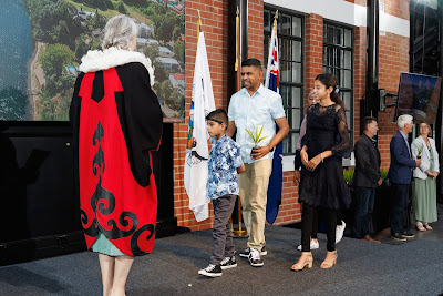 Photo from the HCC NZ Citizenship Ceremony 2 (Afternoon) held at The Atrium, Wintec/Te Pukenga, Hamilton, Waikato, New Zealand at 3:30pm on Monday, 11 March, 2024. Photo: Mike Walen / KeyImagery Photography. Copyright: © Hamilton City Council.