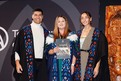 Photo from Ceremony 2 of the TWoA Tāmaki Makaurau 2025 Graduations (May 2025) held at the Mangere Arts Centre in Auckland, New Zealand on Monday, 26 May, 2025. Photo by Mike Walen / KeyImagery Photography. Copyright: © 2025 Te Wānanga o Aotearoa.