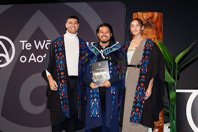 Photo from Ceremony 2 of the TWoA Tāmaki Makaurau 2025 Graduations (May 2025) held at the Mangere Arts Centre in Auckland, New Zealand on Monday, 26 May, 2025. Photo by Mike Walen / KeyImagery Photography. Copyright: © 2025 Te Wānanga o Aotearoa.