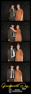 Booth photo from the 2023 Grandparents' Day held at St Paul's Collegiate, Hamilton, New Zealand on Thursday, 23 March, 2023. Photography: InstaBooth / KeyImagery Photography. Copyright: © St Paul's Collegiate.