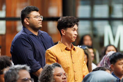 Photo from the HCC NZ Citizenship Ceremony 2 (Afternoon) held at The Atrium, Wintec/Te Pukenga, Hamilton, Waikato, New Zealand at 3:30pm on Monday, 11 March, 2024. Photo: Mike Walen / KeyImagery Photography. Copyright: © Hamilton City Council.