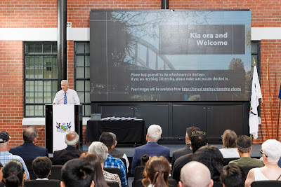 Photo from the HCC NZ Citizenship Ceremony 2 (Afternoon) held at The Atrium, Wintec/Te Pukenga, Hamilton, Waikato, New Zealand at 3:30pm on Monday, 11 March, 2024. Photo: Mike Walen / KeyImagery Photography. Copyright: © Hamilton City Council.