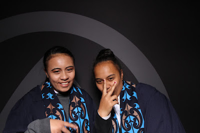Booth photo from the TWoA Tainui 2019 Graduations (Ceremony 2),  held at Hamilton Boys' High School, Hamilton, New Zealand. Taken: Wednesday 17 April 2019. Photo: InstaBooth / KeyImagery Photography. Copyright: © Te Wānanga o Aotearoa.