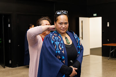 Photo from Ceremony 1 of the TWoA Tāmaki Makaurau 2025 Graduations (May 2025) held at the Mangere Arts Centre in Auckland, New Zealand on Monday, 26 May, 2025. Photo by Mike Walen / KeyImagery Photography. Copyright: © 2025 Te Wānanga o Aotearoa.