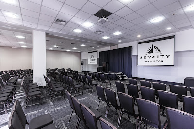Photo of the Waikato Rooms set up Theatre Style at SKYCITY Hamilton, New Zealand. Taken: Thursday, 15 June 2017. Photo: Mike Walen / KeyImagery Photography
