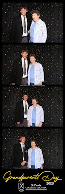 Booth photo from the 2023 Grandparents' Day held at St Paul's Collegiate, Hamilton, New Zealand on Thursday, 23 March, 2023. Photography: InstaBooth / KeyImagery Photography. Copyright: © St Paul's Collegiate.