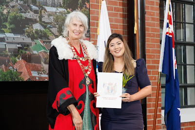 Photo from the HCC NZ Citizenship Ceremony 2 (Afternoon) held at The Atrium, Wintec/Te Pukenga, Hamilton, Waikato, New Zealand at 3:30pm on Monday, 11 March, 2024. Photo: Mike Walen / KeyImagery Photography. Copyright: © Hamilton City Council.