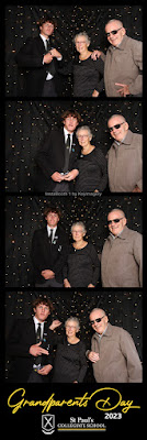 Booth photo from the 2023 Grandparents' Day held at St Paul's Collegiate, Hamilton, New Zealand on Thursday, 23 March, 2023. Photography: InstaBooth / KeyImagery Photography. Copyright: © St Paul's Collegiate.