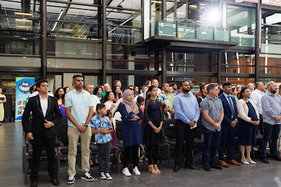 Photo from the HCC NZ Citizenship Ceremony 2 (Afternoon) held at The Atrium, Wintec/Te Pukenga, Hamilton, Waikato, New Zealand at 3:30pm on Monday, 11 March, 2024. Photo: Mike Walen / KeyImagery Photography. Copyright: © Hamilton City Council.