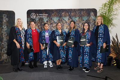 Photo from the TWoA Waiariki 2023 Graduations (Whakatāne), held at the Baptist Church, WHakatāne, Bay of Plenty, New Zealand on Wednesday, 17 May, 2023. Photo: Mike Walen / KeyImagery Photography. Copyright: © Te Wānanga o Aotearoa.