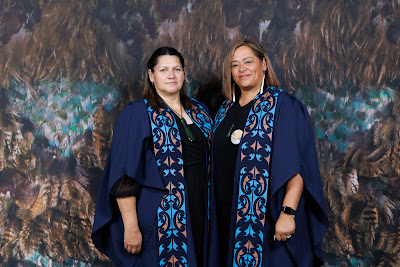 Photo from the TWoA Tāmaki Makaurau 2023 Graduations (Ceremony 1 @ 10am), held at the Due Drop Events Centre, Manukau, Auckland, New Zealand on Wednesday, 7 June, 2023. Photo: Mike Walen / KeyImagery Photography. Copyright: © Te Wānanga o Aotearoa.