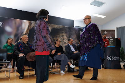 Photo from the TWoA Te Tai Tokerau (Kaitaia) 2025 Graduation held at Te Kura Kaupapa Maori o Pukemiro in Kaitaia, Northland, New Zealand on Monday, 14 April, 2025. Photo by Mike Walen / KeyImagery Photography. Copyright: © 2025 Te Wānanga o Aotearoa.