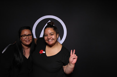 Photo from the TWoA Tainui 2018 Graduations (Ceremony 1),  held at Hamilton Boys' High School, Hamilton, New Zealand. Taken: Thursday 19 April 2018. Photo: InstaBooth by KeyImagery. Copyright: © Te Wananga o Aotearoa.