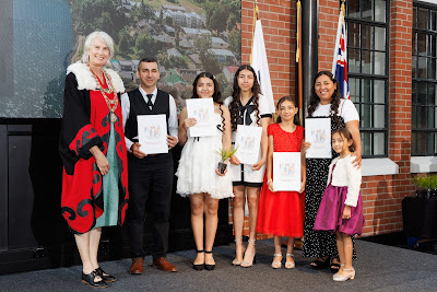 Photo from the HCC NZ Citizenship Ceremony 2 (Afternoon) held at The Atrium, Wintec/Te Pukenga, Hamilton, Waikato, New Zealand at 3:30pm on Monday, 11 March, 2024. Photo: Mike Walen / KeyImagery Photography. Copyright: © Hamilton City Council.