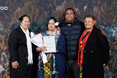 Photo from the TWoA Tāmaki Makaurau 2023 Graduations (Ceremony 1 @ 10am), held at the Due Drop Events Centre, Manukau, Auckland, New Zealand on Wednesday, 7 June, 2023. Photo: Mike Walen / KeyImagery Photography. Copyright: © Te Wānanga o Aotearoa.