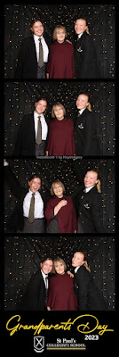 Booth photo from the 2023 Grandparents' Day held at St Paul's Collegiate, Hamilton, New Zealand on Thursday, 23 March, 2023. Photography: InstaBooth / KeyImagery Photography. Copyright: © St Paul's Collegiate.