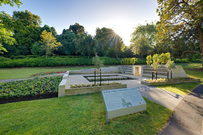 Photo of the Ieper Memorial Garden at Memorial Park in Hamilton, Waikato, New Zealand on Saturday, 11 November, 2023. Photo by Mike Walen / KeyImagery Photography. Copyright: © Hamilton City Council.