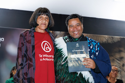 Photo from the TWoA Te Tai Tokerau (Kaitaia) 2025 Graduation held at Te Kura Kaupapa Maori o Pukemiro in Kaitaia, Northland, New Zealand on Monday, 14 April, 2025. Photo by Mike Walen / KeyImagery Photography. Copyright: © 2025 Te Wānanga o Aotearoa.
