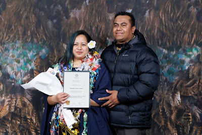 Photo from the TWoA Tāmaki Makaurau 2023 Graduations (Ceremony 1 @ 10am), held at the Due Drop Events Centre, Manukau, Auckland, New Zealand on Wednesday, 7 June, 2023. Photo: Mike Walen / KeyImagery Photography. Copyright: © Te Wānanga o Aotearoa.