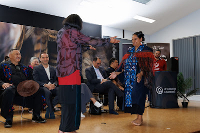 Photo from the TWoA Te Tai Tokerau (Kaitaia) 2025 Graduation held at Te Kura Kaupapa Maori o Pukemiro in Kaitaia, Northland, New Zealand on Monday, 14 April, 2025. Photo by Mike Walen / KeyImagery Photography. Copyright: © 2025 Te Wānanga o Aotearoa.