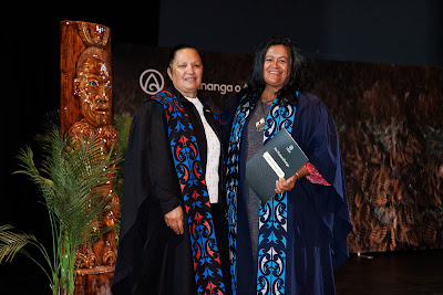Photo from the TWoA Whirikoka 2023 Graduation (Gisborne), held at the War Memorial Theatre, Gisborne, East Coast, New Zealand on Wednesday 5 April, 2023. Photo by Mike Walen / KeyImagery Photography. Copyright: © Te Wānanga o Aotearoa.