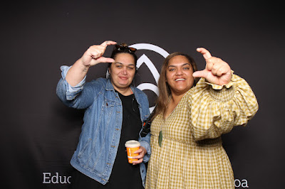Photo from the TWoA Tāmaki Makaurau 2023 Graduations (Ceremony 6 @ 8pm), held at the Due Drop Events Centre, Manukau, Auckland, New Zealand on Thursday, 8 June, 2023. Photo: InstaBooth by KeyImagery Photography. Copyright: © Te Wānanga o Aotearoa.