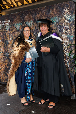 Photo from the TWoA Waiariki 2023 Graduations (Waiwhero), held at Te Puia, Rotorua, Bay of Plenty, New Zealand on Friday, 12 May, 2023. Photo: Mike Walen / KeyImagery Photography. Copyright: © Te Wānanga o Aotearoa.