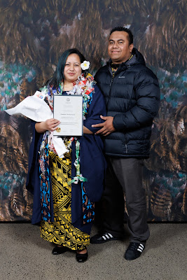 Photo from the TWoA Tāmaki Makaurau 2023 Graduations (Ceremony 1 @ 10am), held at the Due Drop Events Centre, Manukau, Auckland, New Zealand on Wednesday, 7 June, 2023. Photo: Mike Walen / KeyImagery Photography. Copyright: © Te Wānanga o Aotearoa.