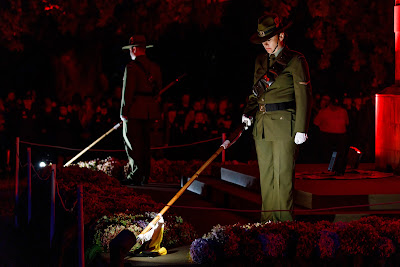 Photo from the Anzac Dawn Parade/Service held at Memorial Park, Hamilton, New Zealand. Taken: Sunday, 25 April 2021. Photo: Mike Walen / KeyImagery Photography. Copyright: © Hamilton City Council.