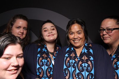 Booth photo from the TWoA Tainui 2019 Graduations (Ceremony 2),  held at Hamilton Boys' High School, Hamilton, New Zealand. Taken: Wednesday 17 April 2019. Photo: InstaBooth / KeyImagery Photography. Copyright: © Te Wānanga o Aotearoa.