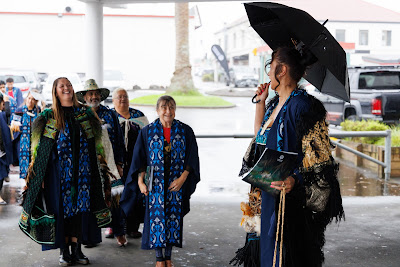 Photo from Ceremony 1 of the TWoA Tāmaki Makaurau 2025 Graduations (May 2025) held at the Mangere Arts Centre in Auckland, New Zealand on Monday, 26 May, 2025. Photo by Mike Walen / KeyImagery Photography. Copyright: © 2025 Te Wānanga o Aotearoa.