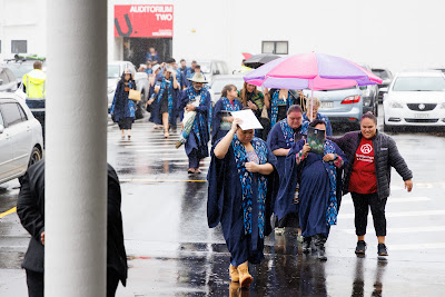 Photo from Ceremony 1 of the TWoA Tāmaki Makaurau 2025 Graduations (May 2025) held at the Mangere Arts Centre in Auckland, New Zealand on Monday, 26 May, 2025. Photo by Mike Walen / KeyImagery Photography. Copyright: © 2025 Te Wānanga o Aotearoa.