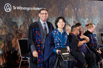 Photo from the TWoA Tāmaki Makaurau 2023 November Graduations (Ceremony 2 @ 6pm), held at the Due Drop Events Centre, Manukau, Auckland, New Zealand on Tuesday, 28 November, 2023. Photo: Mike Walen / KeyImagery Photography. Copyright: © Te Wānanga o Aotearoa.