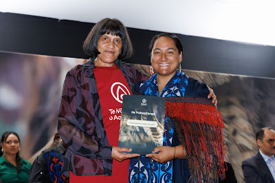 Photo from the TWoA Te Tai Tokerau (Kaitaia) 2025 Graduation held at Te Kura Kaupapa Maori o Pukemiro in Kaitaia, Northland, New Zealand on Monday, 14 April, 2025. Photo by Mike Walen / KeyImagery Photography. Copyright: © 2025 Te Wānanga o Aotearoa.
