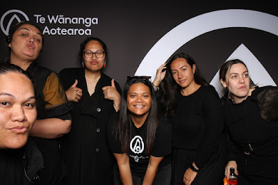Photo from the TWoA Tāmaki Makaurau 2023 November Graduations (Ceremony 2 @ 6pm), held at the Due Drop Events Centre, Manukau, Auckland, New Zealand on Tuesday, 28 November, 2023. Photo: InstaBooth by KeyImagery Photography. Copyright: © Te Wānanga o Aotearoa.