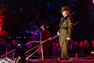 Photo from the Anzac Dawn Parade/Service held at Memorial Park, Hamilton, New Zealand. Taken: Sunday, 25 April 2021. Photo: Mike Walen / KeyImagery Photography. Copyright: © Hamilton City Council.