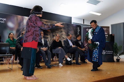 Photo from the TWoA Te Tai Tokerau (Kaitaia) 2025 Graduation held at Te Kura Kaupapa Maori o Pukemiro in Kaitaia, Northland, New Zealand on Monday, 14 April, 2025. Photo by Mike Walen / KeyImagery Photography. Copyright: © 2025 Te Wānanga o Aotearoa.