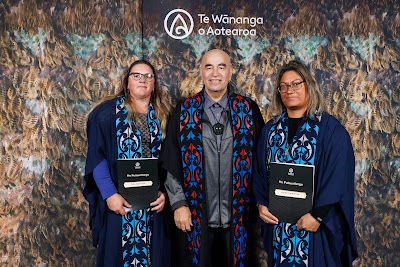 Photo from the TWoA Whirikoka 2023 Graduation (Gisborne), held at the War Memorial Theatre, Gisborne, East Coast, New Zealand on Wednesday 5 April, 2023. Photo by Mike Walen / KeyImagery Photography. Copyright: © Te Wānanga o Aotearoa.